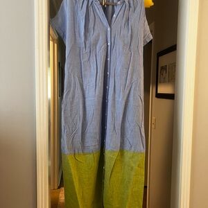 Anthropologie maxi dress/ caftan